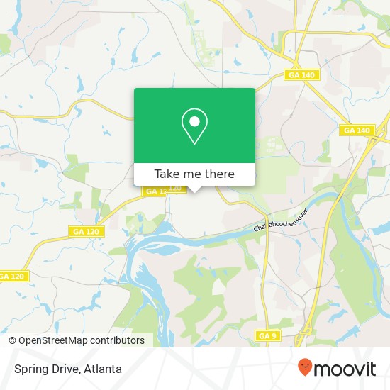 Spring Drive map