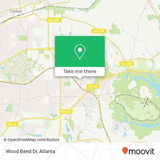 Mapa de Wood Bend Dr