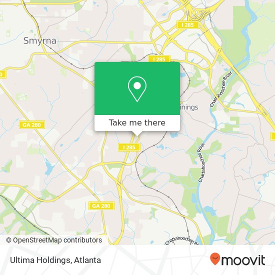 Mapa de Ultima Holdings