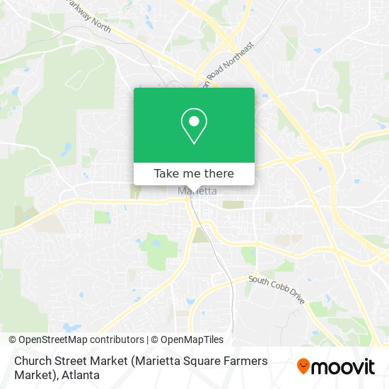 Church Street Market (Marietta Square Farmers Market) map