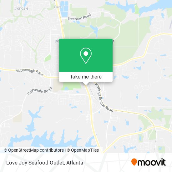 Love Joy Seafood Outlet map