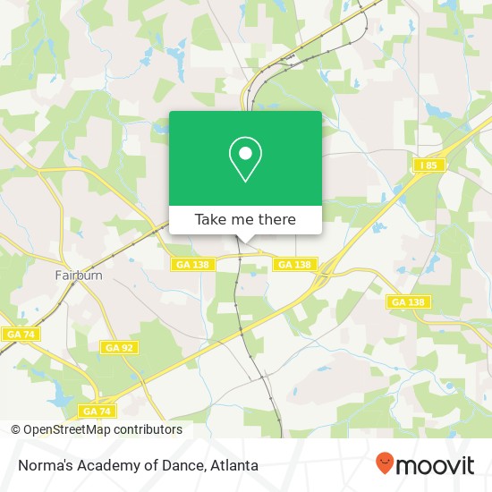 Mapa de Norma's Academy of Dance