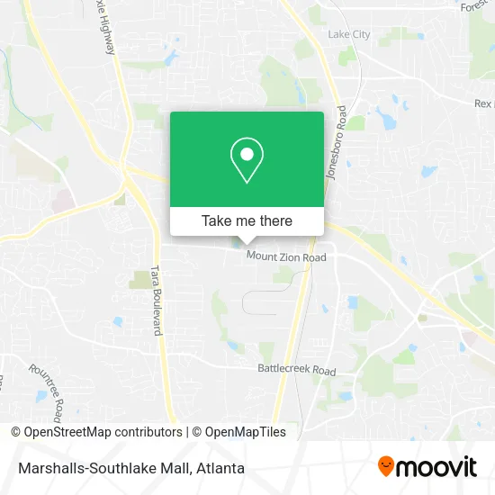 Marshalls-Southlake Mall map