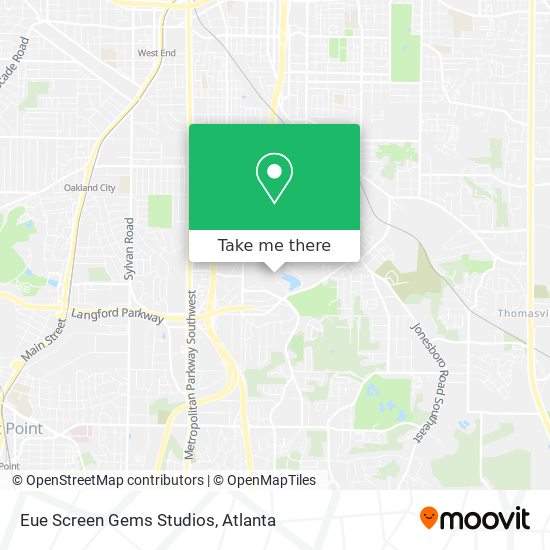 Eue Screen Gems Studios map