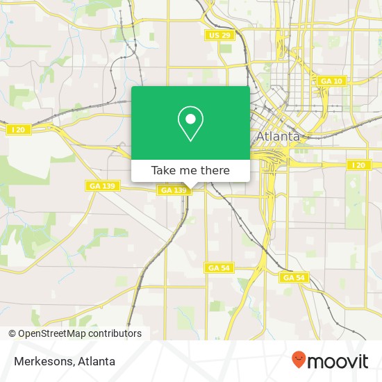 Merkesons, 740 Ralph David Abernathy Blvd SW Atlanta, GA 30310 map