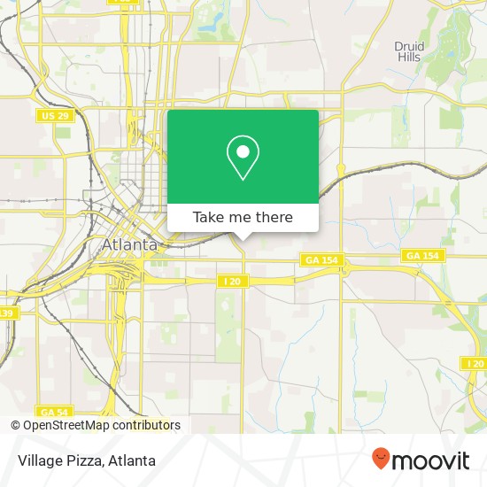 Village Pizza, 186 Carroll St SE Atlanta, GA 30312 map