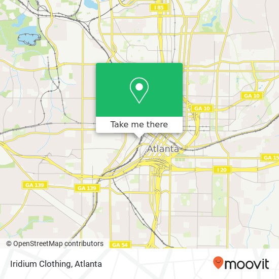 Iridium Clothing, 329 Nelson St SW Atlanta, GA 30313 map