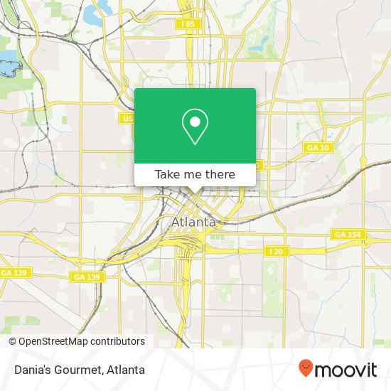 Dania's Gourmet, 26 Peachtree St NW Atlanta, GA 30303 map