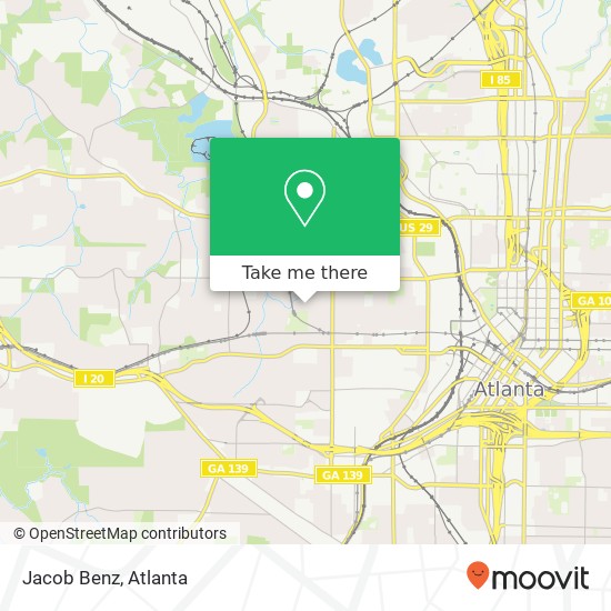 Jacob Benz, 212 Ollie St NW Atlanta, GA 30314 map