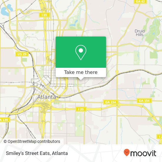 Smiley's Street Eats, 108 Howell St NE Atlanta, GA 30312 map