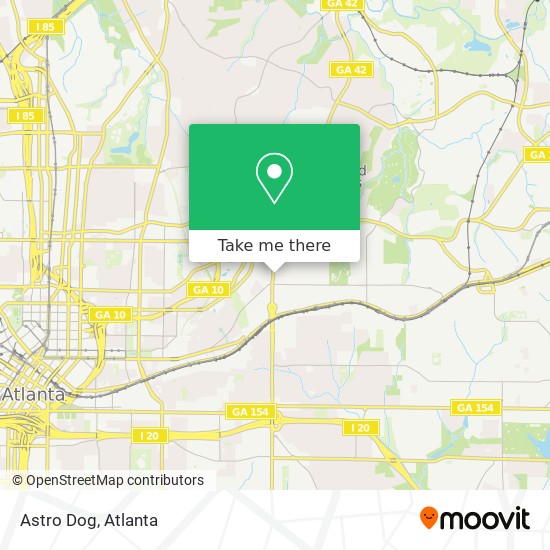 Mapa de Astro Dog