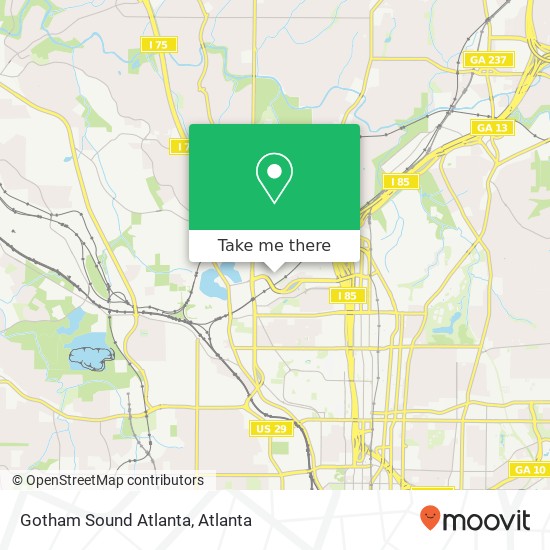 Gotham Sound Atlanta, 500 Bishop St NW Atlanta, GA 30318 map