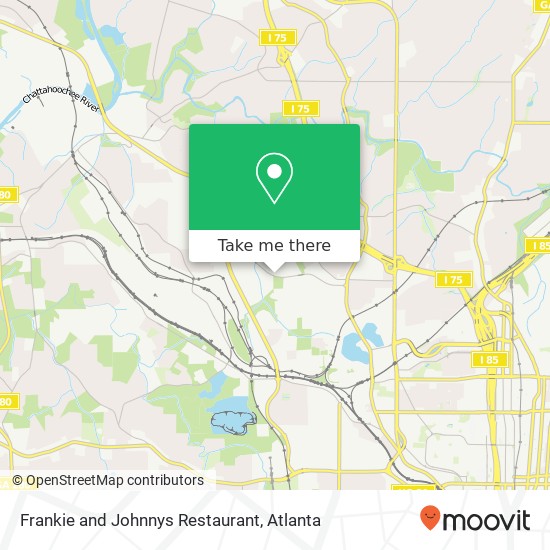 Frankie and Johnnys Restaurant, 1225 Chattahoochee Ave NW Atlanta, GA 30318 map