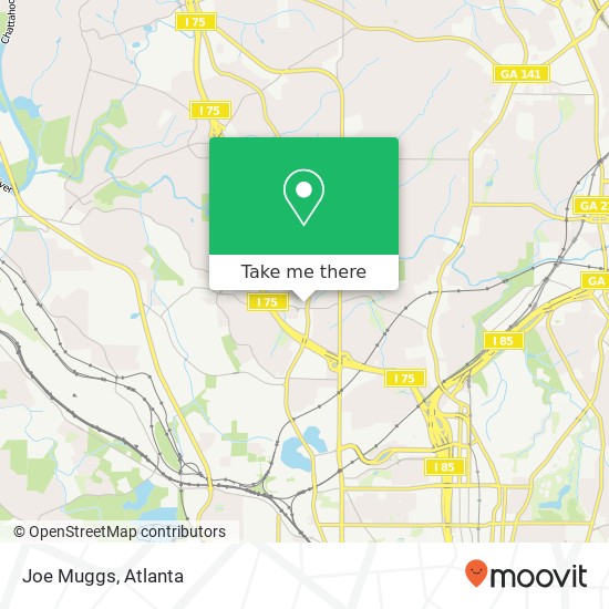 Joe Muggs, 2020 Howell Mill Rd NW Atlanta, GA 30318 map