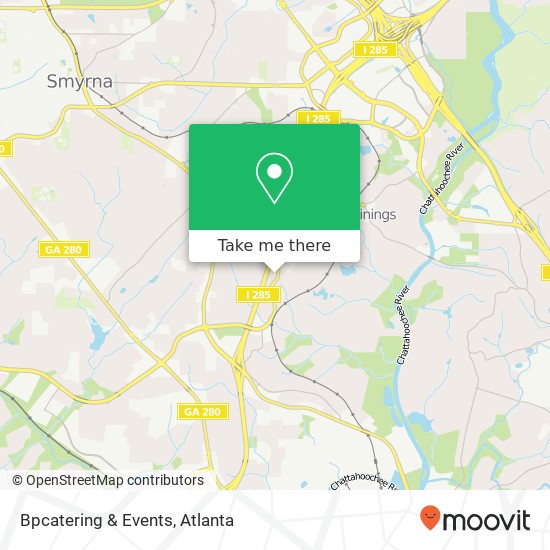 Bpcatering & Events, 2255 Cumberland Pkwy SE Atlanta, GA 30339 map