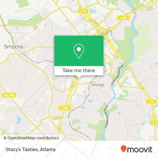 Mapa de Stacy's Tasties, Atlanta, GA 30339