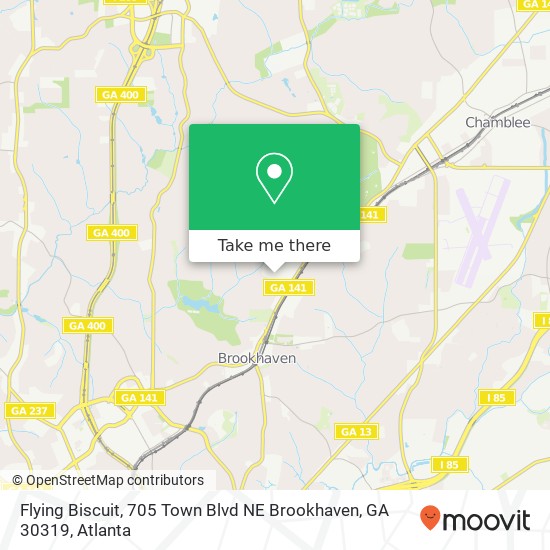 Flying Biscuit, 705 Town Blvd NE Brookhaven, GA 30319 map