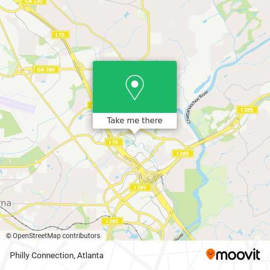 Mapa de Philly Connection