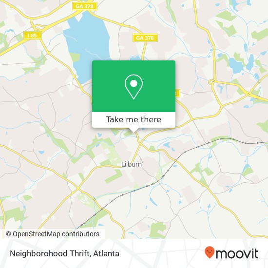 Neighborohood Thrift, 535 Indian Trail-Lilburn Rd NW Lilburn, GA 30047 map