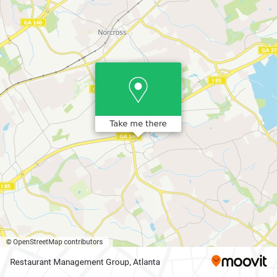Restaurant Management Group map