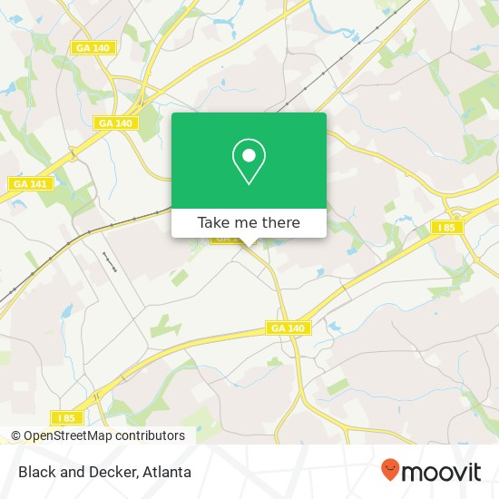 Black and Decker, 6115 Jimmy Carter Blvd Norcross, GA 30071 map