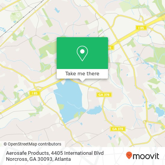 Aerosafe Products, 4405 International Blvd Norcross, GA 30093 map