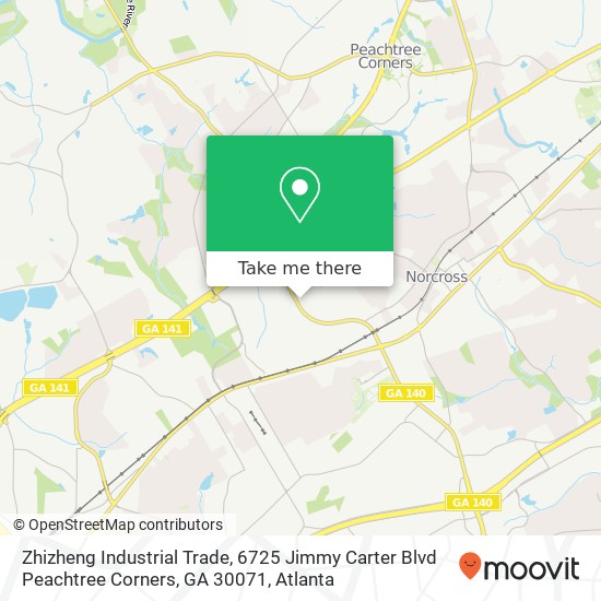 Zhizheng Industrial Trade, 6725 Jimmy Carter Blvd Peachtree Corners, GA 30071 map