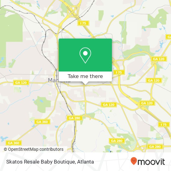 Skatos Resale Baby Boutique, 595 Roswell St NE Marietta, GA 30060 map