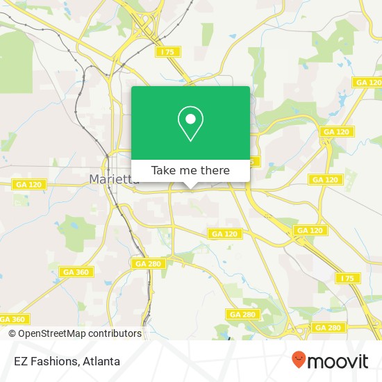 EZ Fashions, 737 Roswell St NE Marietta, GA 30060 map