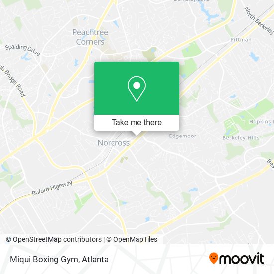 Miqui Boxing Gym map