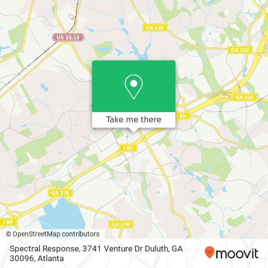 Spectral Response, 3741 Venture Dr Duluth, GA 30096 map