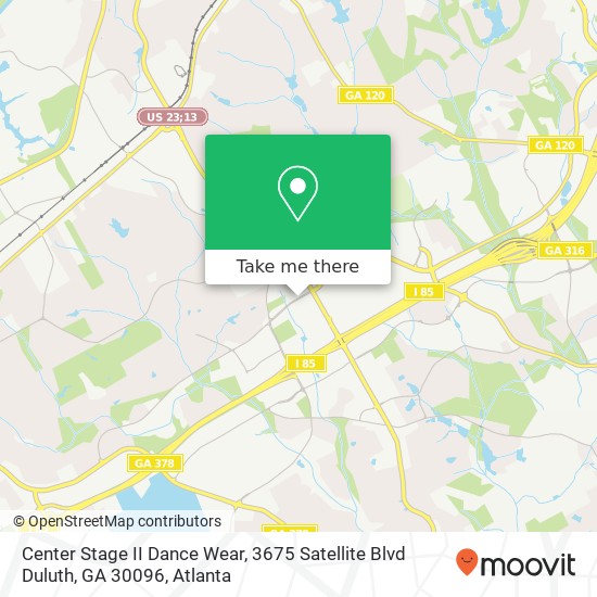 Center Stage II Dance Wear, 3675 Satellite Blvd Duluth, GA 30096 map