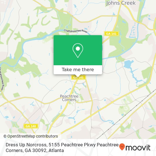 Dress Up Norcross, 5155 Peachtree Pkwy Peachtree Corners, GA 30092 map