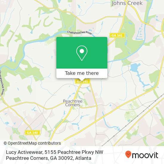 Lucy Activewear, 5155 Peachtree Pkwy NW Peachtree Corners, GA 30092 map