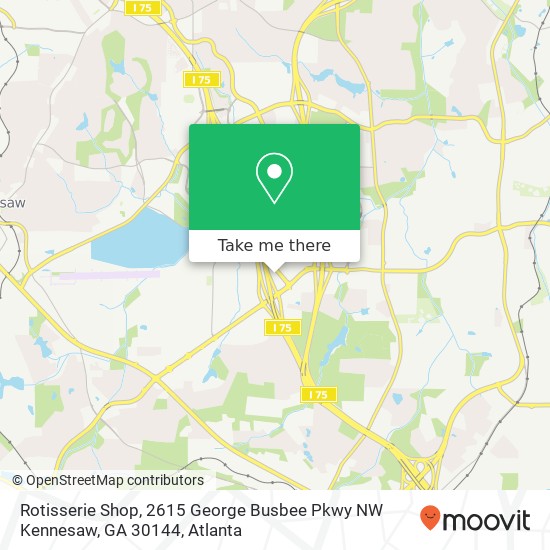 Rotisserie Shop, 2615 George Busbee Pkwy NW Kennesaw, GA 30144 map