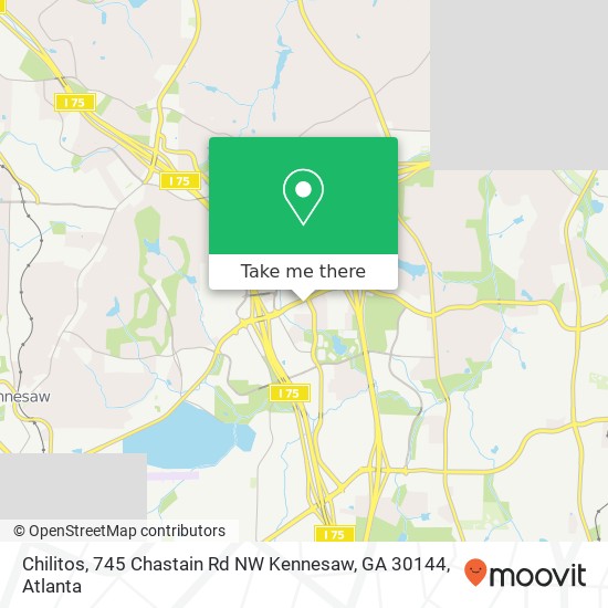Chilitos, 745 Chastain Rd NW Kennesaw, GA 30144 map