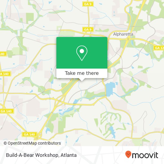 Build-A-Bear Workshop, 1092 N Point Cir Alpharetta, GA 30022 map