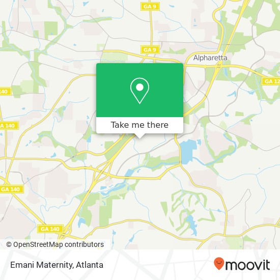 Emani Maternity, 1094 North Point Cir Alpharetta, GA 30022 map