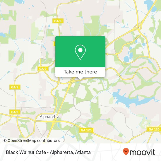 Black Walnut Café - Alpharetta, 5805 Windward Pkwy Alpharetta, GA 30005 map