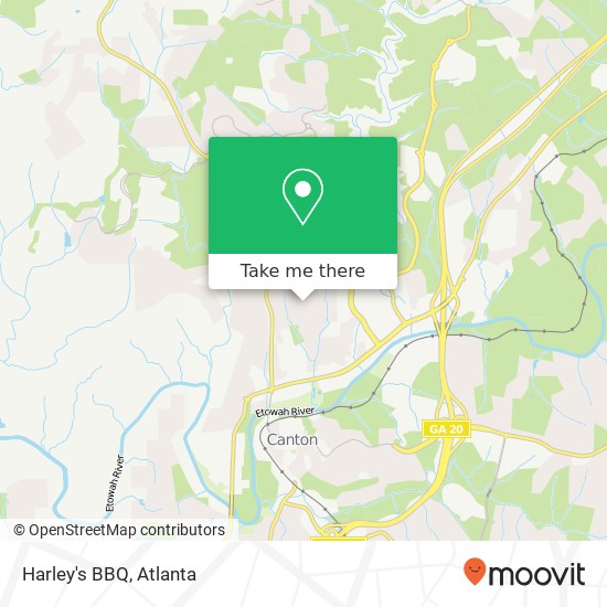 Harley's BBQ, 5103 River Ridge Dr Canton, GA 30114 map