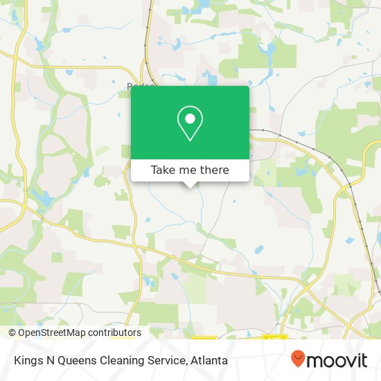 Mapa de Kings N Queens Cleaning Service