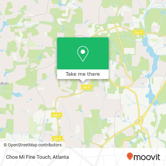 Choe Mi Fine Touch map