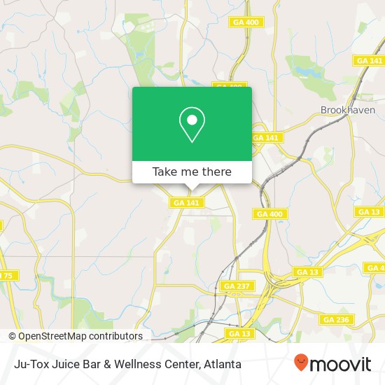Mapa de Ju-Tox Juice Bar & Wellness Center