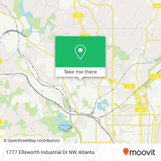 1777 Ellsworth Industrial Dr NW map