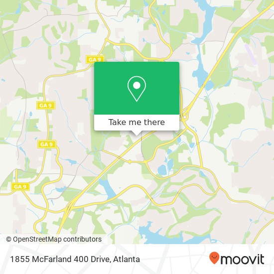 1855 McFarland 400 Drive map