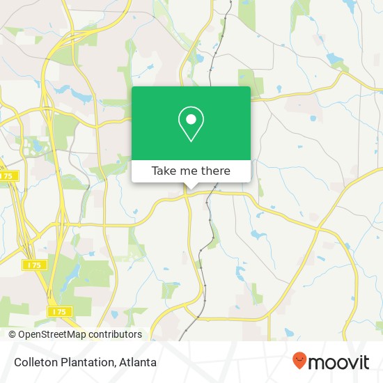 Mapa de Colleton Plantation