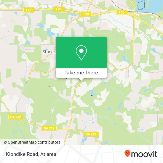Mapa de Klondike Road