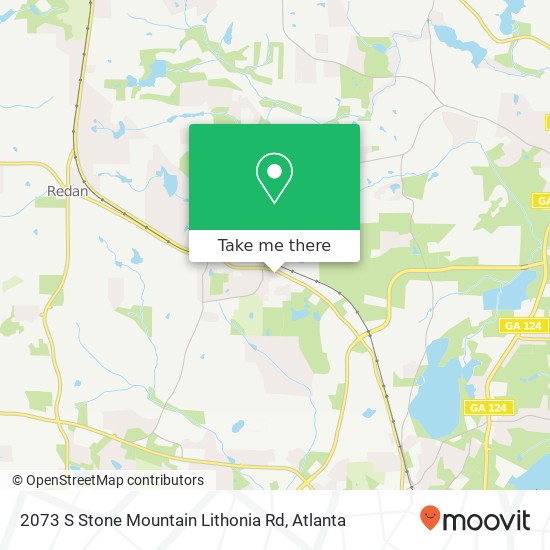 2073 S Stone Mountain Lithonia Rd map