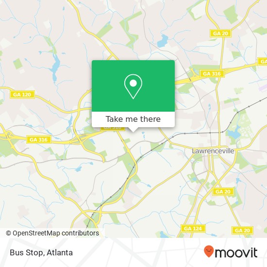 Mapa de Bus Stop