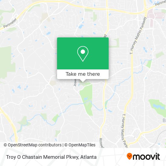 Mapa de Troy O Chastain Memorial Pkwy